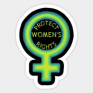 Protect Women's Rights Sticker